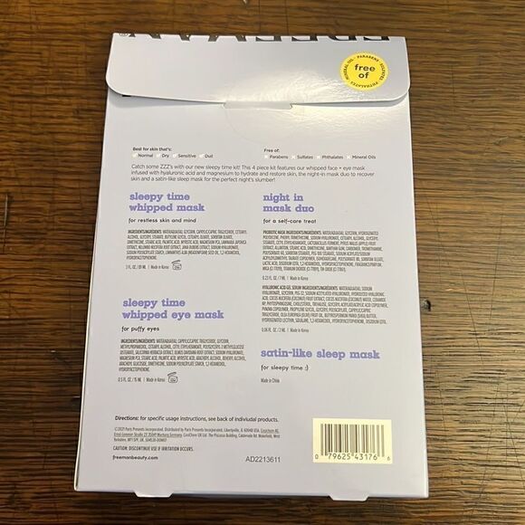 Freeman 'Sleepy Time' 4-Piece Mask Kit - Picture 4 of 5